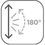 180° lamela